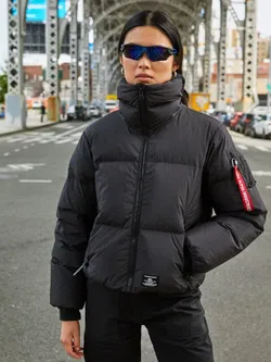Пуховик женский ALPHA INDUSTRIES SIERRA SHORT PUFFER W