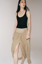 Юбка с драпировкой из коллекции ZW - ZARA