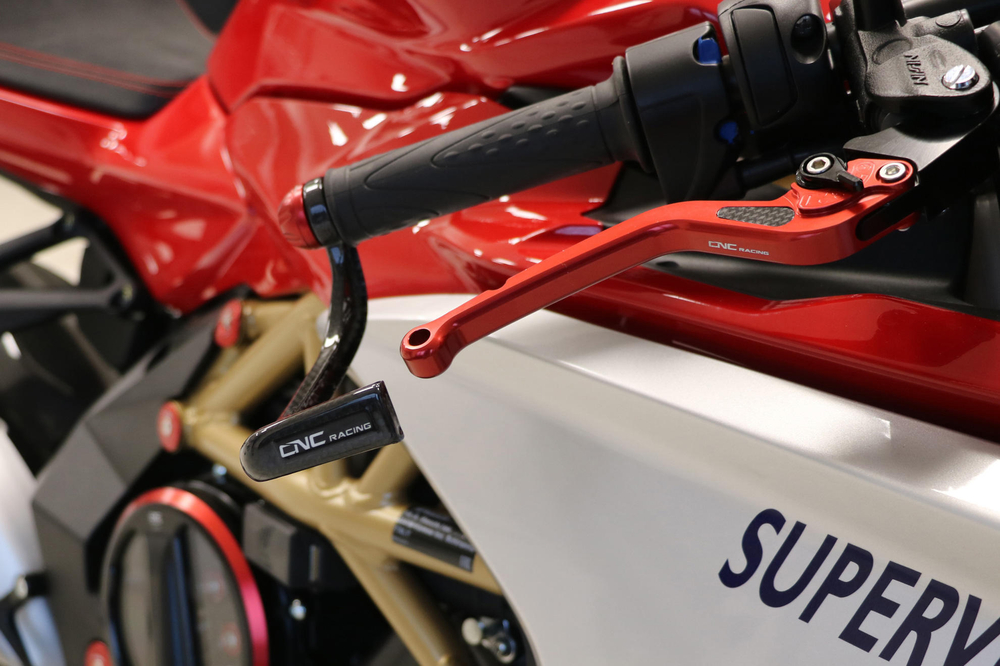 PL150K CNC RACING BRAKE LEVER GUARD GLOSSY CARBON