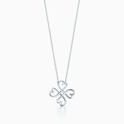 Подвеска из серебра 925, Tiffany 💠 Paloma Picasso loving heart - В наличии