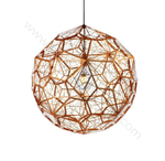 Pendant design lamp  Etch Web by Tom Dixon (Bronze)