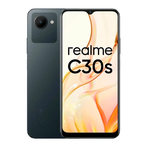 Смартфон Realme C30S 4/64GB, Black (Черный)