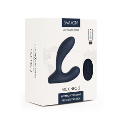 Svakom Vick Neo 2 - Стимулятор простаты и промежности c функцией нагрева и пультом ДУ