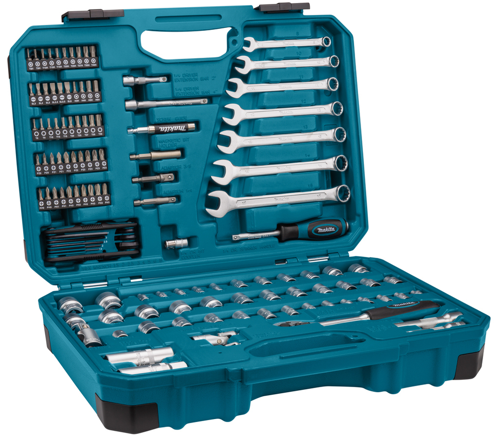 Набор ручного инструмента 120 шт Makita E-06616