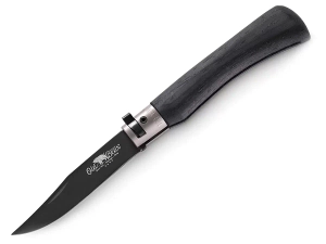 Нож складной Old Bear Total Black XL, сталь 1.4060, PTFE, чёрный ламинат