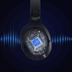 Беспроводные наушники полноразмерные QCY H3 (черные)