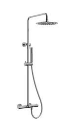 Душевая система с термостатом Raiber Premium, Graceful RP-007, цвет хром