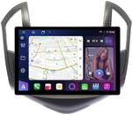 Магнитола для Chevrolet Cruze 1 2012-2015 (рамка черная) - FarCar BX877 монитор 13" 2K QLED на Android 13, Быстрая, CarPlay, 4G SIM-слот