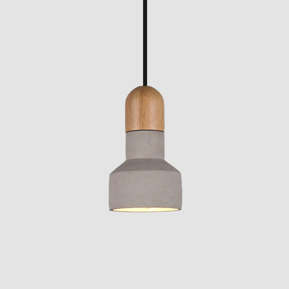 Pendant design lamp  QIE BAMBOO by Bentu Design (Grey)