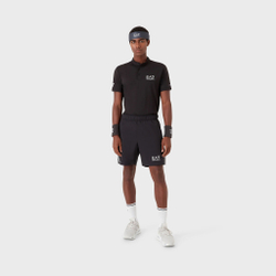 Мужское теннисное поло EA7 T-Shirt Men - Black