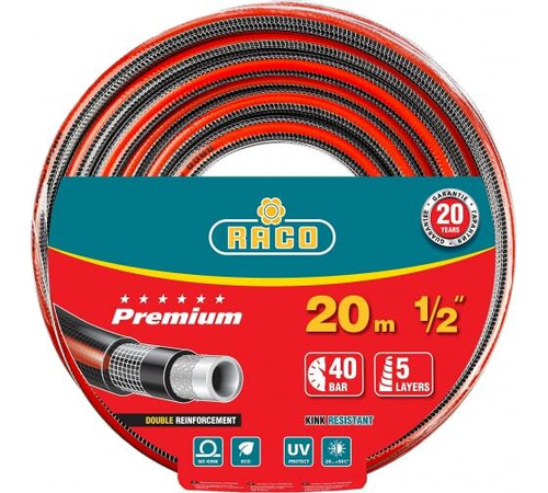 Шланг поливочный Raco Premium 1/2 (20м)