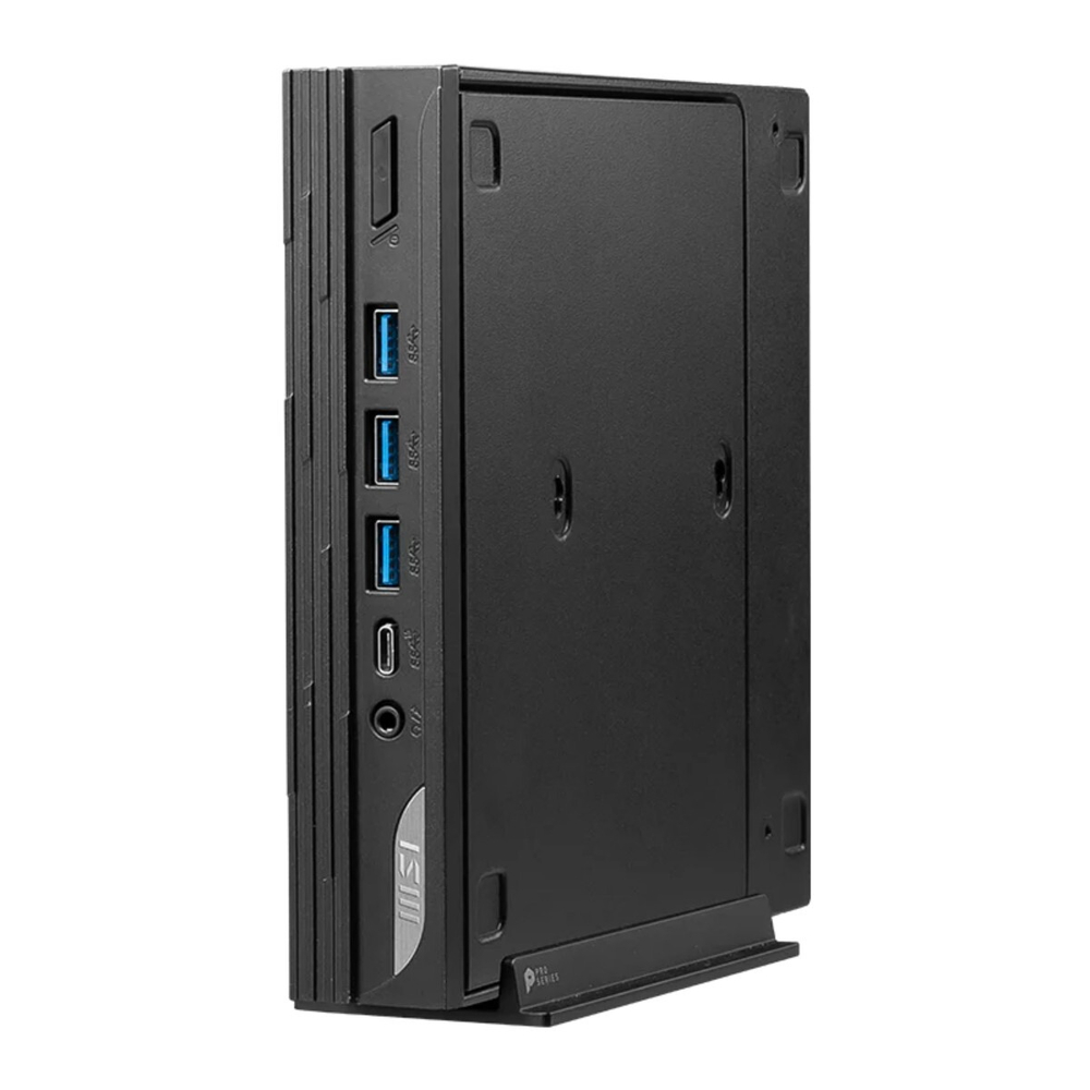 MSI Pro DP10 12M Mini Core i7-1255U (1.7GHz), 16Gb (8GBx2) DDR4 SO-DIMM, 1TB SSD M.2, Intel Graphics, noDVD, WiFi, BT, 120W, VESA, VGA, noOS, Black