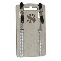 Зажимы для сосков с кисточками из кристаллов Sitabella Диамант BDSM Accessories 023