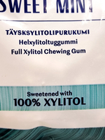 Жевательная резинка Fazer Xylimax "Sweet Mint" cладкая мята 80 г (из Финляндии)