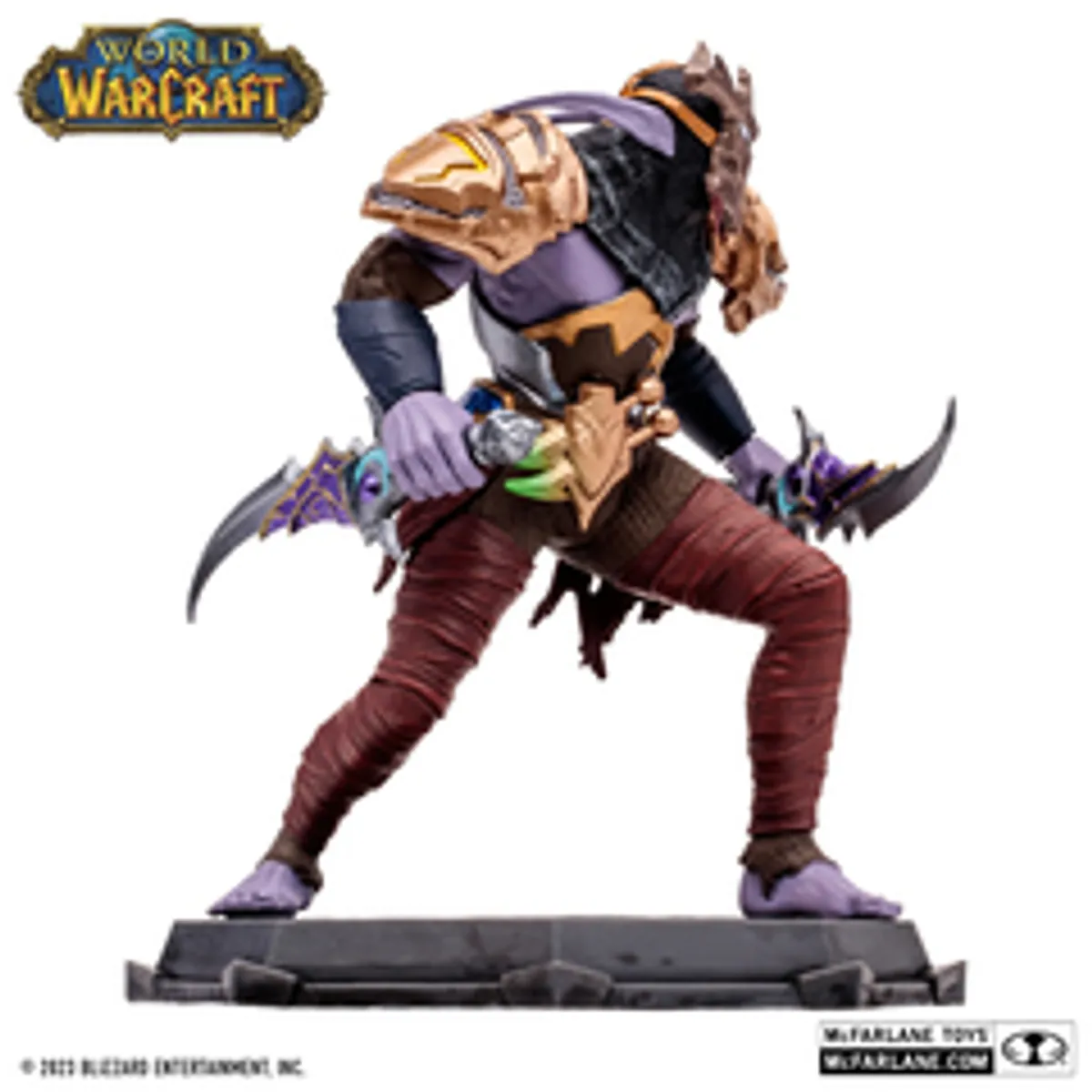Фигурка McFarlane Toys World of Warcraft: Elf Druid & Elf Rogue (Epic)