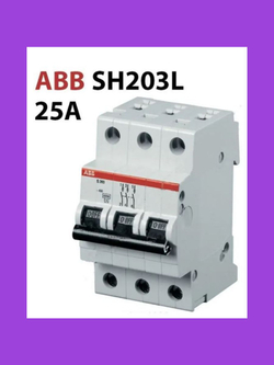 Автоматический выключатель SH203L C25 3-полюсный (2CDS243001R0254)