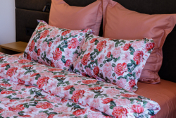 Постельное белье семейное Von der Thannen Coral Peony Мультицвет
