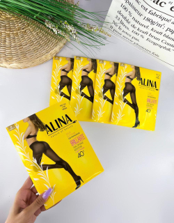 Эластичные колготки с шортиками ALINA 40 дэн 20 шт.