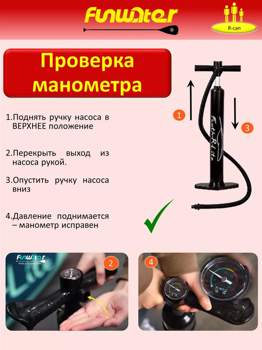 Сапборд надувной сап борд sup board FunWаtеr Коi Кои 350 см