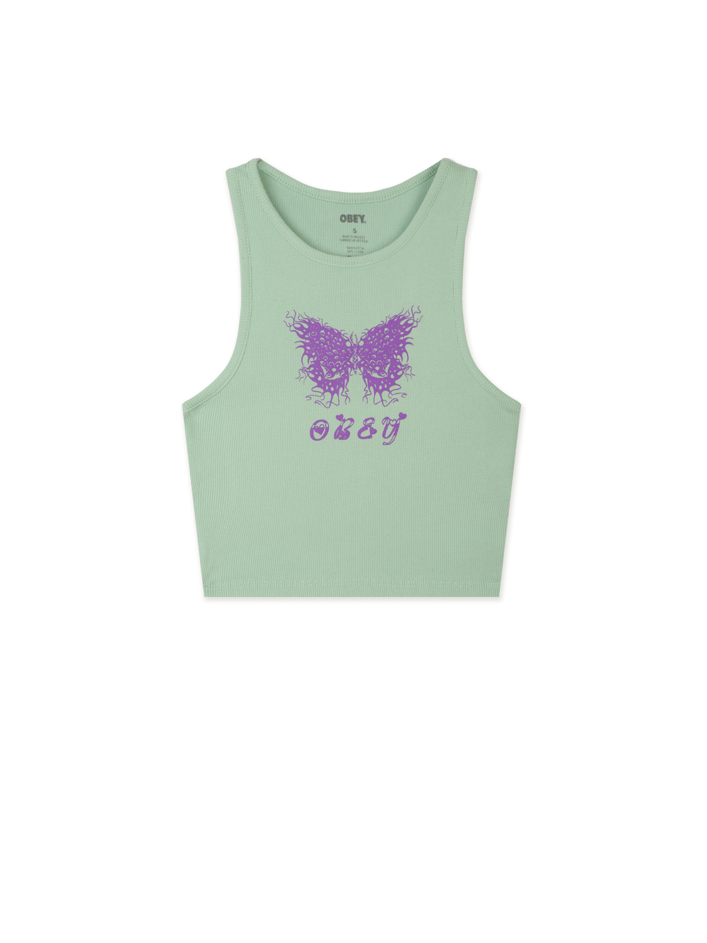 Женская Майка Obey Flaming Butterfly