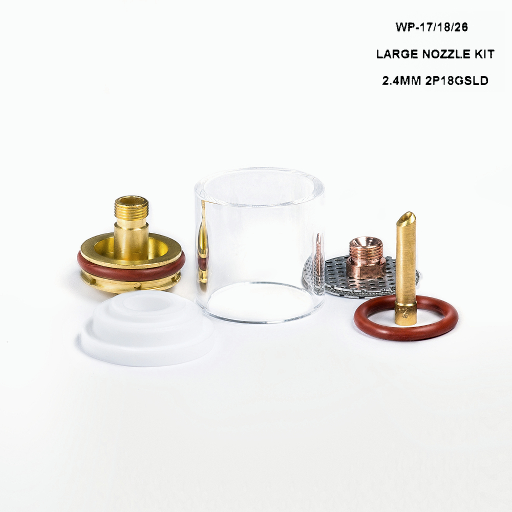 Start Custom Set 7 (17/18/26 TIG L GAS LENS 2.4MM 2P18GSLD7 32.5L)