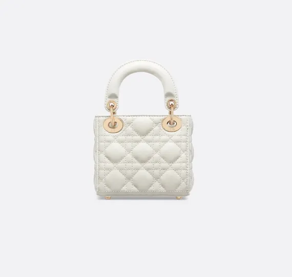 Сумка Dior Lady Dior, белый