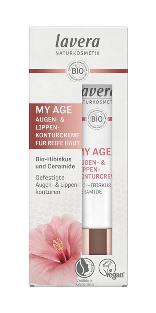 Крем для контурирования глаз и губ My Age Lavera Naturkosmetik, 15 мл