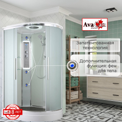 Душевая кабина AvaCan (АваКан) EM2812LLED