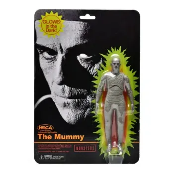 Фигурка Neca Universal Monsters Retro Glow-In-The-Dark The Mummy Figure