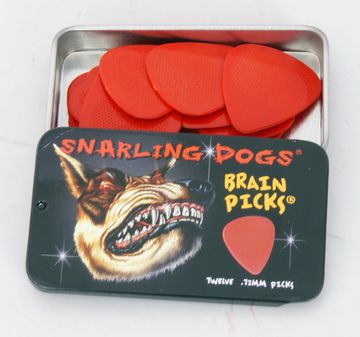 Медиаторы 12шт, 0.73 Snarling Dogs TNSDB351-73 Brain Picks