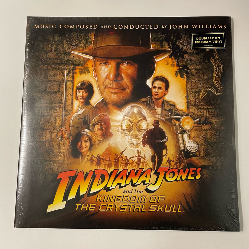 Виниловая пластинка LP John Williams, Индиана Джонс, Indiana Jones And The Kingdom Of The Crystal Skull (Европейский Союз)