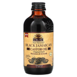 Okay Pure Naturals, Черное ямайское касторовое масло, оригинальное темное, 118 мл (4 жидк. унц.)