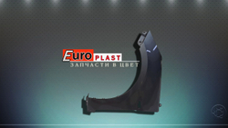 Крыло левое серое Hyundai Solaris 1 2010-2014