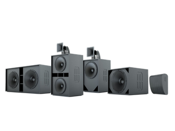 CVGAUDIO Moviematic MMSUB118 - высококачественный мощный за-экранный сабвуфер