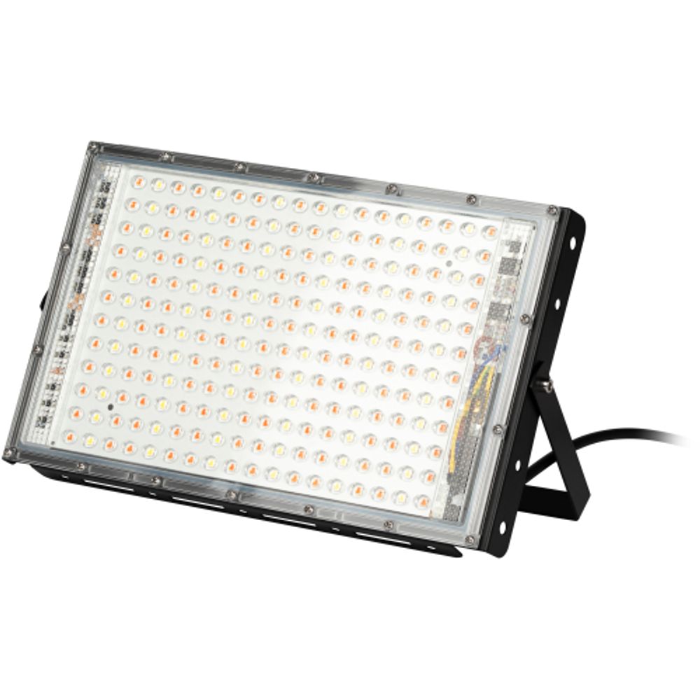 Фитопрожектор для растений светодиодный ЭРА GREEN LINE FITO-200W-Ra90-LED-Y-GR полного спектра 200 Вт | Фито прожекторы