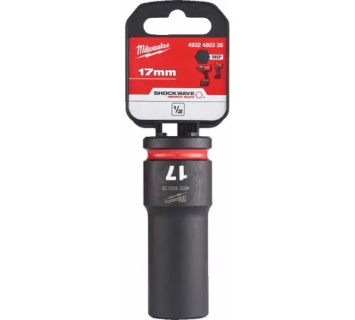 Головка 1/2" ударная удлиненная SHOCKWAVE™ 17мм GEN II