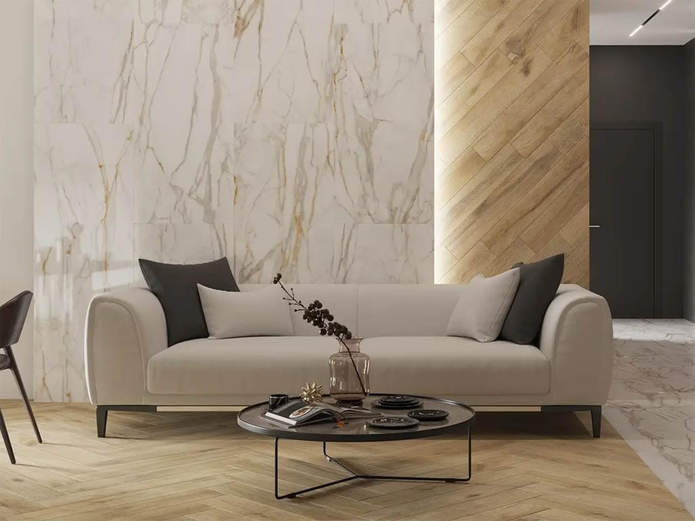 Ametis Суприм SM02 Gold Полир. 60x120