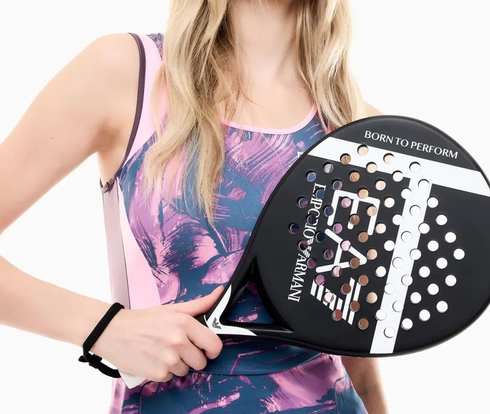 Ракетка для Padel EA7 Padel Racket - black/white