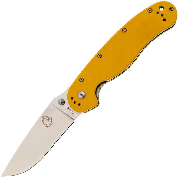 Цена наСкладной нож Steelclaw Крыса, сталь AUS8, рукоять G-10 желтая