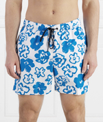 Шорты для плавания MEDIUM DRAWSTRING PRINT Tommy Hilfiger - голубой(UM0UM02827)