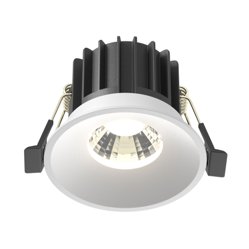Встраиваемый светодиодный светильник Maytoni Round DL058-12W-DTW-W