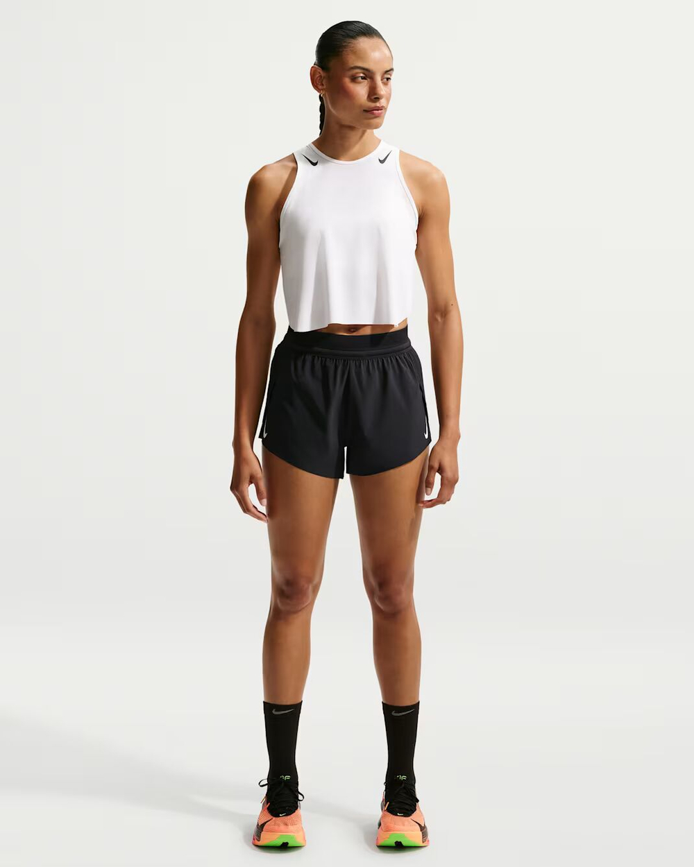 Nike AeroSwift Женские шорты для бега с подкладкой Dri-FIT ADV, стандартная посадка, длина 8 см - NIKE