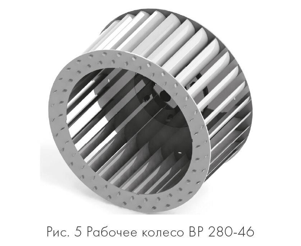 ВР 280-46-8,0 18,5кВт*750 об/мин. левый радиальный вентилятор