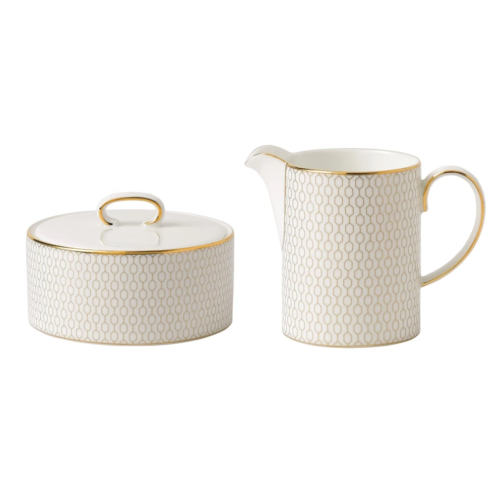 Wedgwood Сахарница и сливочник Gio Gold EAN 701587194921