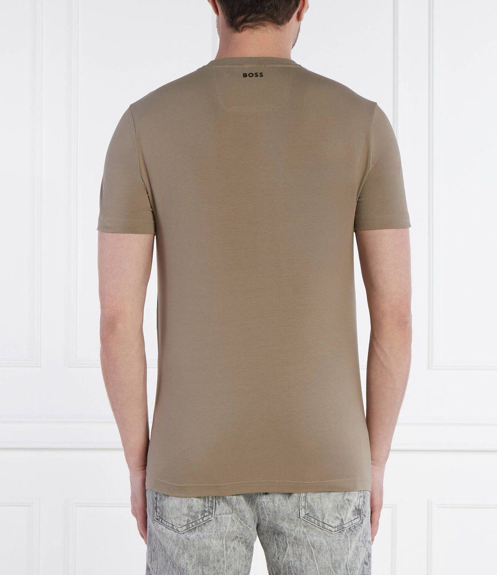 Футболка Tee 4 BOSS GREEN - хаки(50513010)