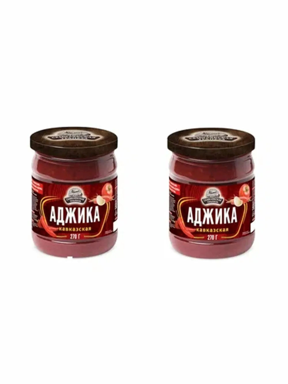 Аджика Кавказская для мяса гарниров 270 гр