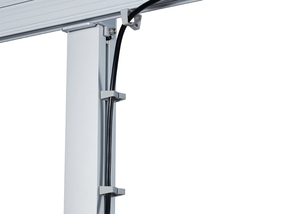 ErgoFount RSST-8040/4 Крепление для 4 мониторов до 24" с утяжеленным основанием. Цвет - серебристый