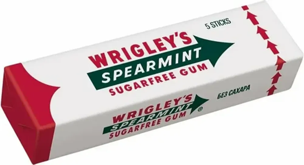 Жевательная резинка "Spearmint"(Острая мята) 10гр
