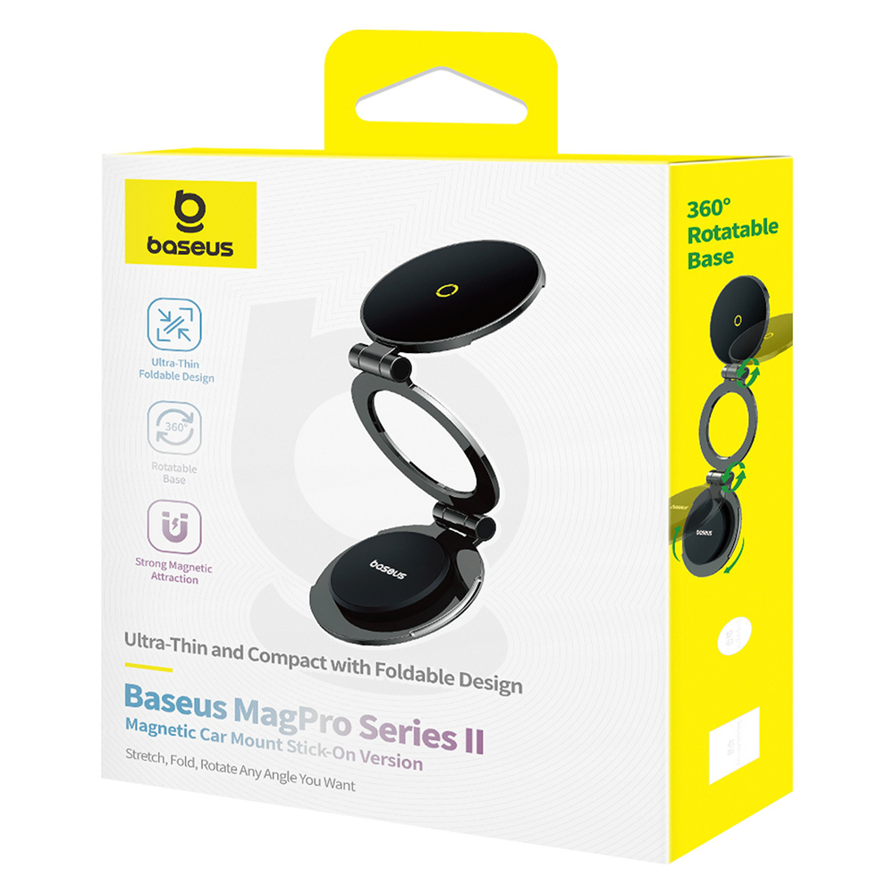 Автомобильный держатель Baseus MagPro Series II Magnetic Stick-on Version (MagSafe)