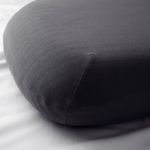 Наволочка для ортопедической подушки IKEA TOCKENFLY (ТЁКЕНФЛАЙ), Темно-серый, 29x43 см